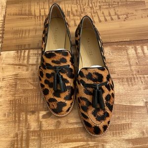 Talbots leopard print flats
